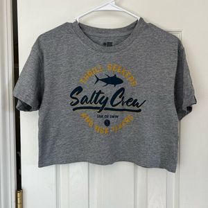 Salty Crew Short Sleeve Crop Top